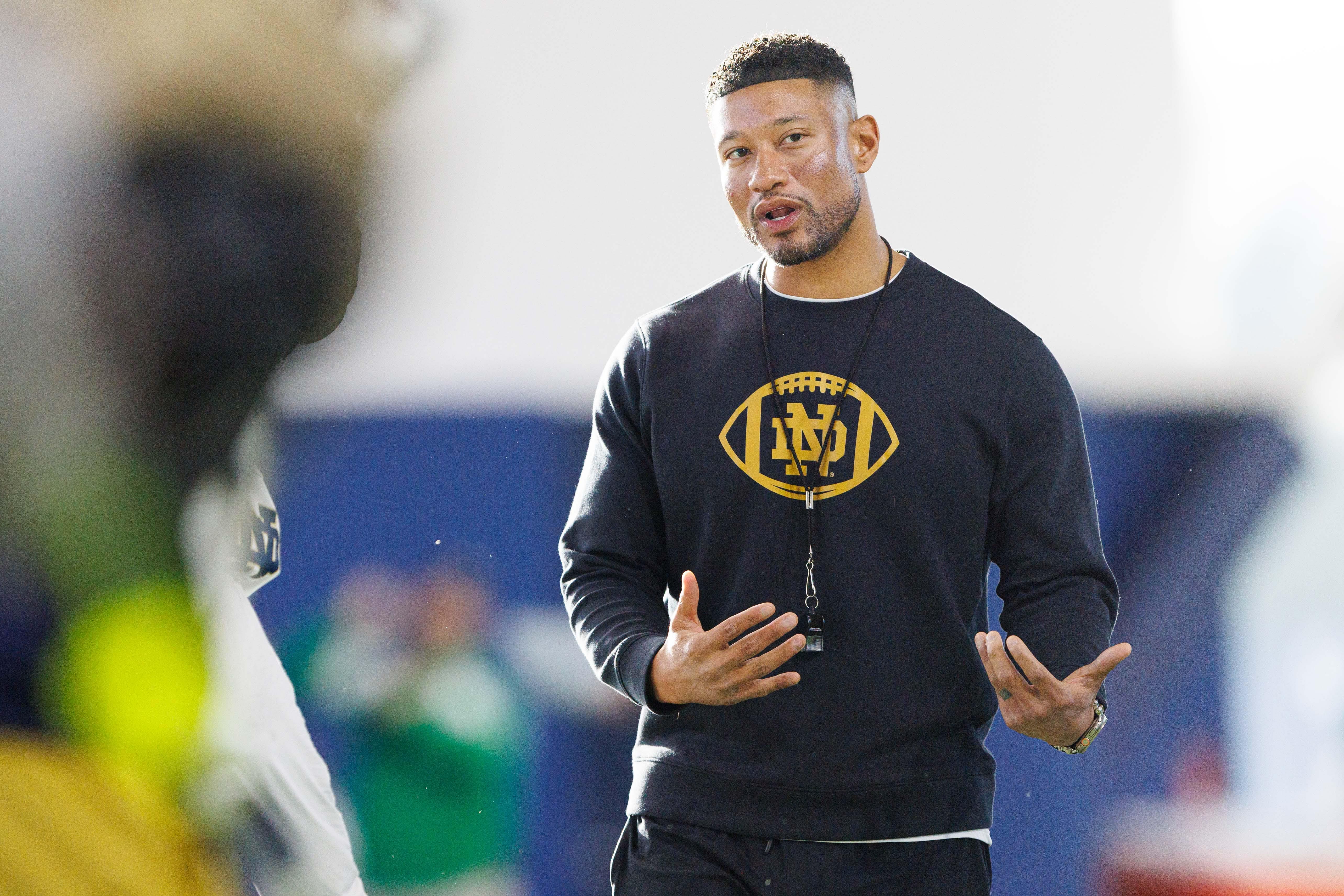 Notre Dame HC Marcus Freeman - Source: Imagn